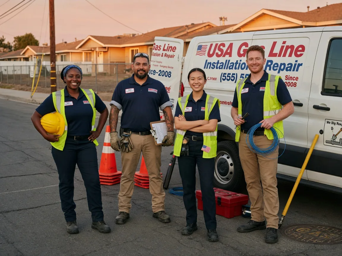 Gas Line Installation company in Gepp, AR